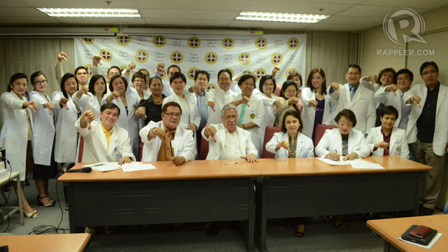 OPPOSITION. More doctors' groups support the stand that stem cell therapy should only be administered upon the completion of clinical trials approved by the Philippine FDA. Photo by Mark Demayo
