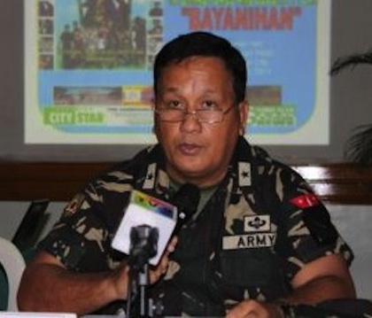 MINDANAO. Maj Gen Noel Coballes is named as the new commander of the Western Mindanao Command (WestMinCom). (Photo courtesy of Philippine Information Agency)