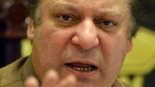 ANOTHER TERM. Former Pakistani prime minister Nawaz Sharif wins Pakistan's landmark election. Photo by AFP