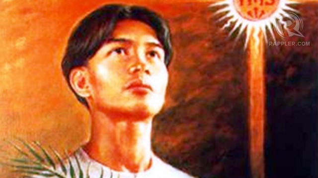 YOUTH MODEL. Blessed Pedro Calungsod, seen in this artist's rendition, is considered a model for the youth.