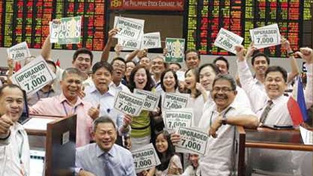 ROBUST TRADING. Trading has been active at the Philippine Stock Exchange, hitting record highs with healthy volumes. Photo by PSE
