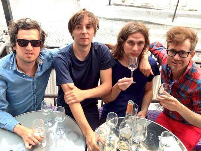 FRENCH QUARTET. The band Phoenix. Photo from their Facebook