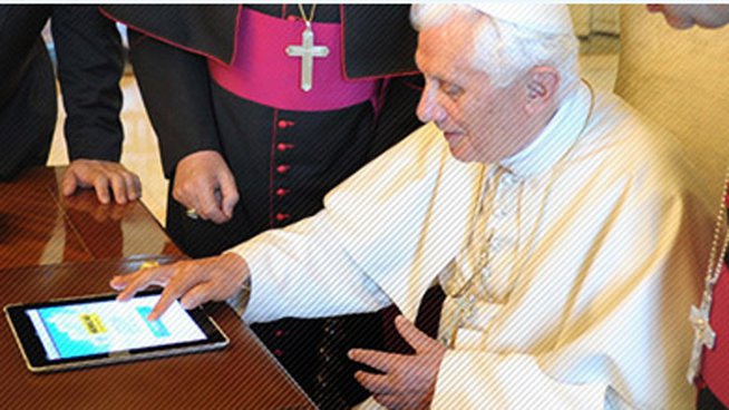 POPE TWEETS. Pope Benedict XVI has presided over the rolling out of various Vatican online platforms (Photo courtesy of The Vatican)