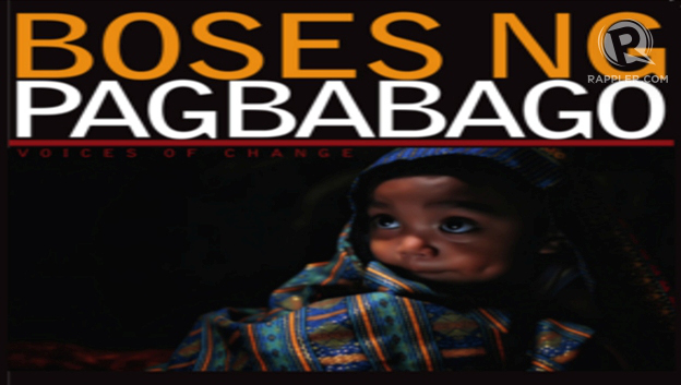 BOOK COVER: Boses ng Pagbabago (Voices of Change) was launched last Tuesday, February 26 at the Bulwagan ng Karunungan, Department of Education.