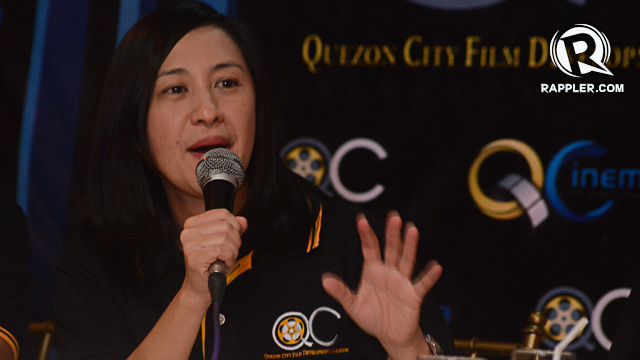 PRODUCER. Vice Mayor Joy Belmonte says the QC government aims to help filmmakers. Photos: Mark Demayo