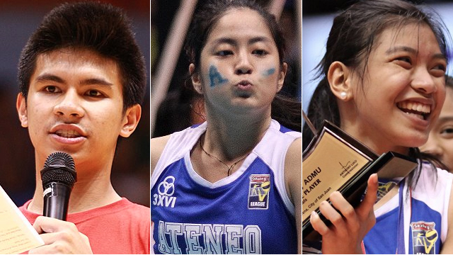 EAGLES. Ravena, Ho and Valdez all spoke out against the new UAAP rule. Photos by Josh Albelda and Cheng Bigay.