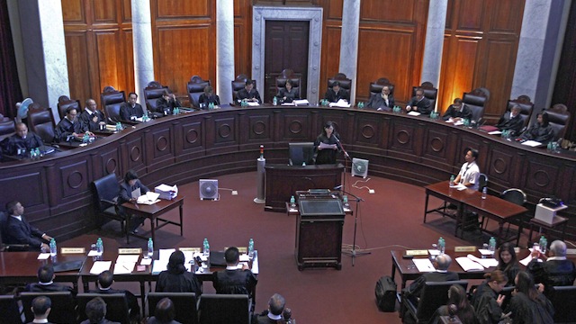 ORAL ARGUMENTS. A file photo of SC justices by Arcel Cometa