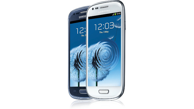 GALAXY SIII MINI. Samsung's new phone will be a limited timed exclusive through Globe.