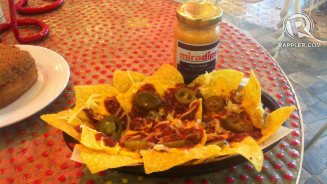 JUST RIGHT. The Chili and Cheese Nachos is a perfect appetizer
