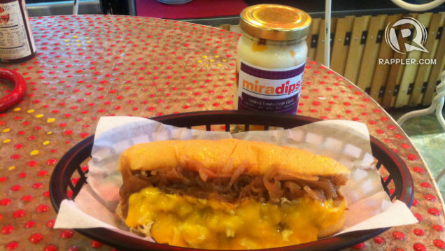 NOT IN THE MOOD FOR RICE? The Drippin' Roast Beef Sandwich can fill you up with its heavy cheese sauce