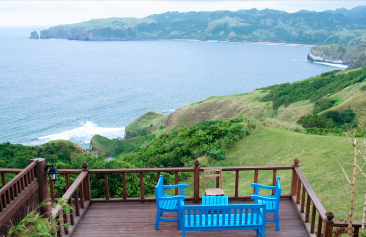 DRAMATIC COASTLINE. The view from the charming boutique hotel Fundacion Pacita Batanes Nature Lodge. Photo courtesy of Anton Diaz and www.ourawesomeplanet.com.