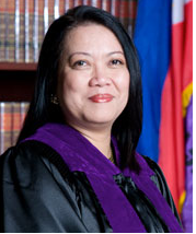 Justice Lourdes Sereno. Photo from SC website.