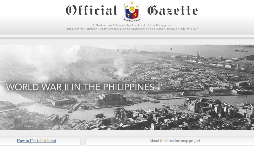 INTERACTIVE TIMELINE. World War II in a click