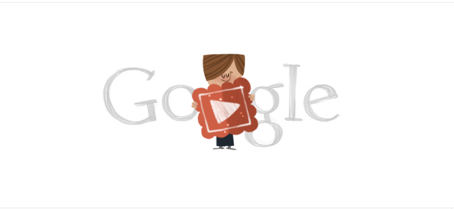 Google's Valentines Google doodle this year also carried a gay-marriage theme.