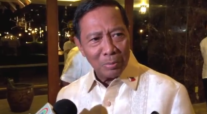 MISSION ACCOMPLISHED. Binay is also Presidential Adviser for OFW Concerns. Photo from video footage by Carlos Santamaria