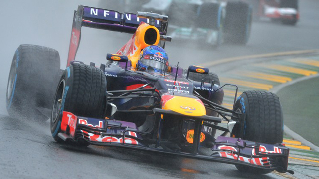 POLE POSITION. Sebastian Vettel grabbed pole position for the Australian Grand Prix. Photo by Paul Crock/AFP