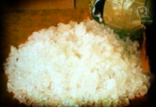 DRUG TRADE. Methamphetamine, known as 'shabu' in the Philippines, is one of the illegal drugs recently seized in Australia. Photo from PDEA