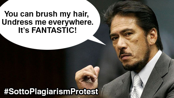 #SottoPlagiarismProtest. Photo from Twitter user @jin_eus 