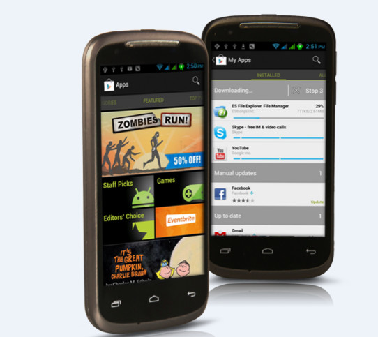 STARMOBILE ASTRA. A capable budget phone running Android 4.0 Ice Cream Sandwich. Photo from Starmobile.