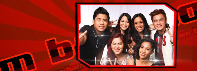THAT GIRL IS GONE. Talia (back, 2nd from left) is the first live-show casualty of Team Bamboo, which is now left with (clockwise from left) live-show winner Myk, live-show survivor Lee Grane, Paolo, Angelique and Isa