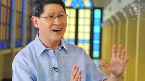 DANGEROUS 'CULTURE'? Manila Archbishop Luis Antonio Tagle echoes the Catholic Church's fear of the RH bill. File photo from Jesuit Communications