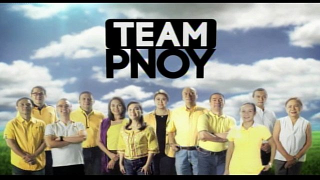 SCREENSHOT of the Team PNoy commercial