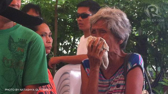SUPPORTERS SOBBING as news broke of Robredo's death here in Naga