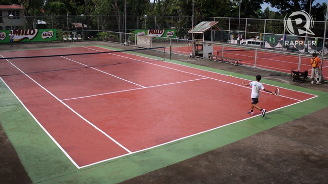 TENNIS. Valencia Tennis Center. Photo by Rappler/Kevin dela Cruz.