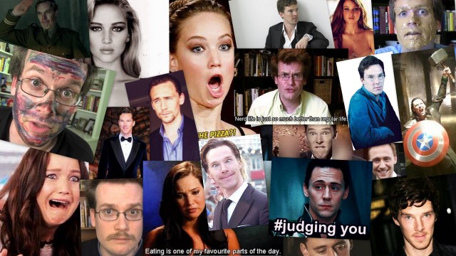 WACKY AND COOL. These celebrities captured the hearts of bloggers by letting their true colors show. Images from Tumblr