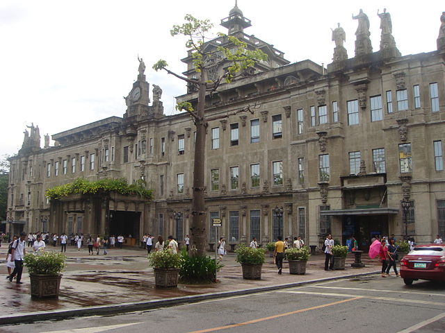 File photo of the UST Main Building by Ramon FVelasquez/Wikimedia