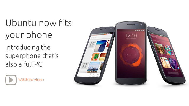 UBUNTU FOR PHONES. The Ubuntu operating system is getting a smartphone version, though no carriers have signed on yet. Screen shot from http://www.ubuntu.com/devices/phone