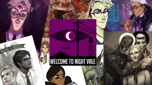 NIGHT VALE. The mysterious town where inexplicable things tend to happen or not. Images from Tumblr