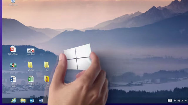 RESTART THE START BUTTON. A new ad for Windows 8.1 features the return of the Start button. Screen shot from YouTube