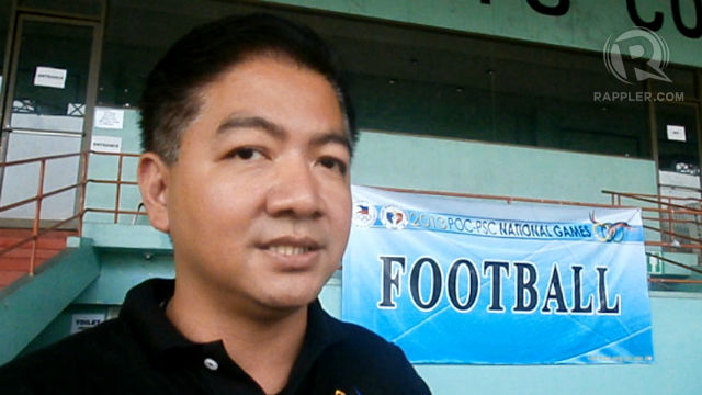 HOPE FOR THE KIDS. Football for Peace Movement advocate Rookie Nagtalon sees hope for Mindanao. He believes that kids should be kicking balls not shooting bullets.