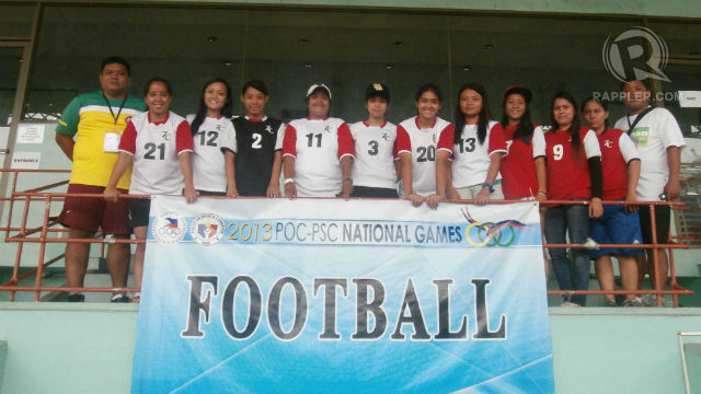 MORE THAN MEDALS. Though they did not win the tournament, the Zamboanga City girls football team believe that the experience of competing in the National Games is more important. All photos by David Lozada.