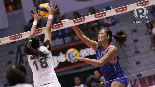 VETS DELIVER. Bautista helped Arellano end their campaign on a positive note. Photo by Rappler/Josh Albelda.