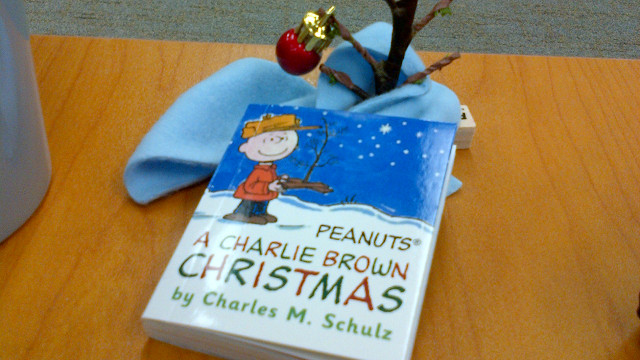 THE TRUE MEANING OF CHRISTMAS. Even Charlie Brown wanted to know. All photos by Michael Yu