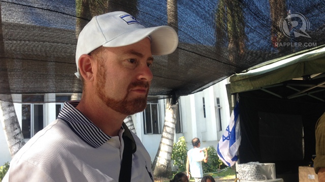 PEOPLE'S RESPONSIBILITY. Israeli Embassy Deputy Chief of Mission Adam Michael Levene says the Holocaust led his country to help others in need. Photo by Ayee Macaraig/Rappler