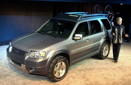 RECALLED: The 2001 Ford Escape SUV. AFP Photo.