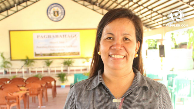 AGRI TEACHER. June Roseti started her career as an agriculture teacher in 1999. Today, she is one out of the two female agri teachers in Cavite. Photo by Danielle Factora/Rappler.com
