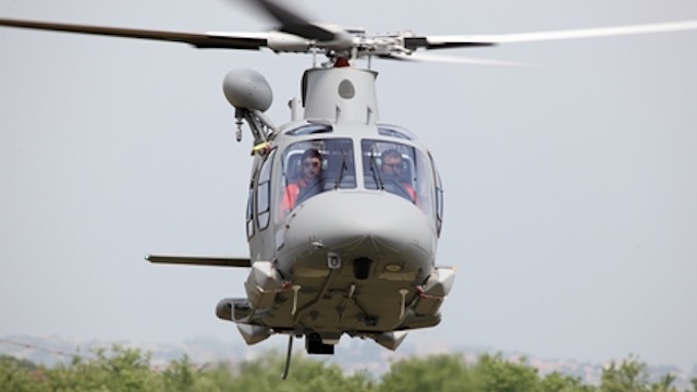 BRAND NEW: Italian firm AgustaWestland signs a P3.4-B helicopter deal with the Armed Forces of the Philippines. Photo from AgustaWestland 