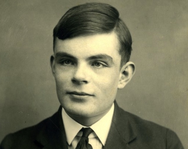 PARDONED. British mathematician Alan Turing at the school in Dorset, southwest England, aged 16 in 1928. AFP / Sherborne School handout released June 22, 2012