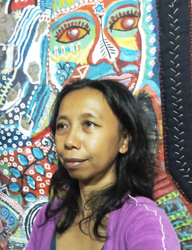 ARTIST FOR CHANGE. Alma Quinto uses her art for community empowerment. All photos courtesy of Alma Quinto