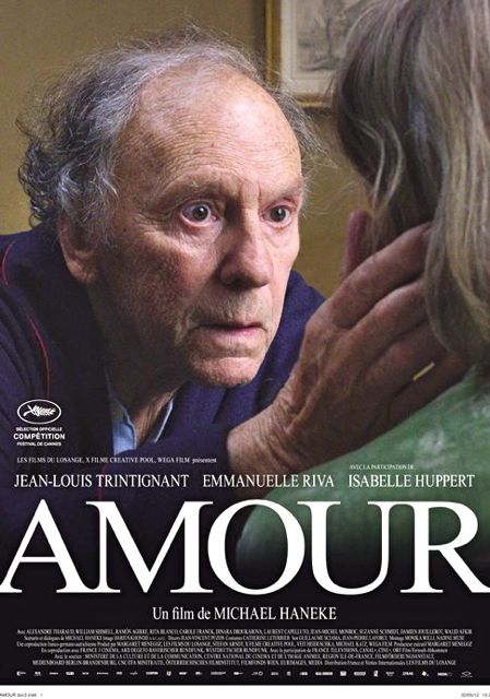 THE POSTER OF 'AMOUR' from the movie's Facebook page