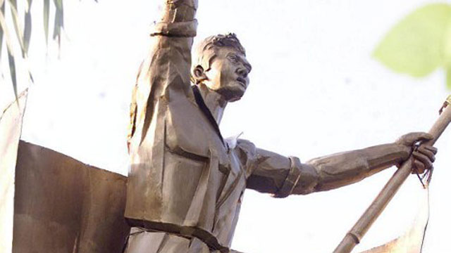 NATIONAL HERO. Will Andres Bonifacio be declared the country's national hero? Photo by Peter Parks/AFP