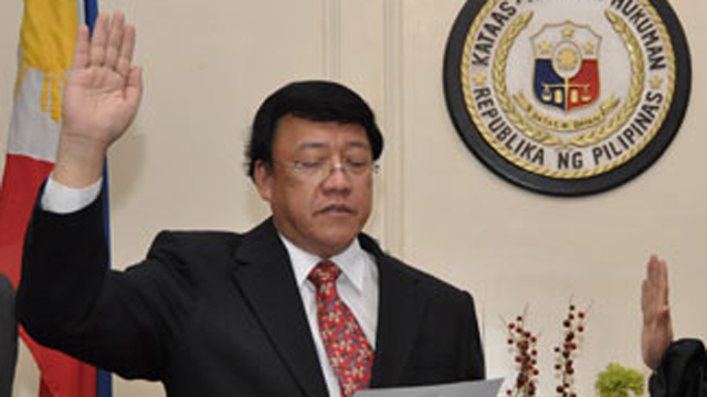 DARK HORSE. Could Reyes be appointed to the SC? Photo source: www.sc.judiciary.gov.ph
