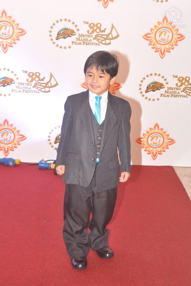 Miguel Vergara in an outfit 'from mommy and daddy'