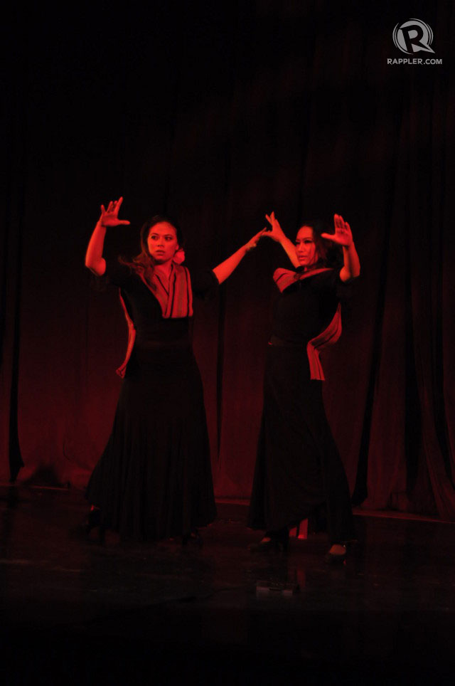 CHEMISTRY. Dancers Maradee de Guzman and Liza Dino captivate audiences with a powerful performance