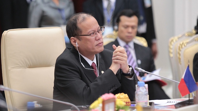 NO CONSENSUS. President Benigno Aquino III attends the ASEAN Business Advisory Council (ASEAN-BAC) meeting on November 19 in Phnom Penh, Cambodia. Photo by Gil Nartea / Malacañang Photo Bureau