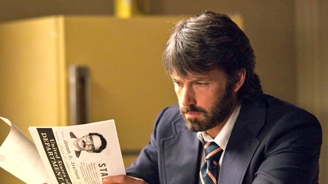 BEN AFFLECK IN A scene from 'Argo.' Image from the Argo UK Facebook page